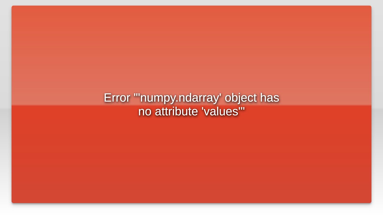 Error Error