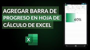 Cómo Agregar Barra de Progreso en mi Hoja de Cálculo de Excel