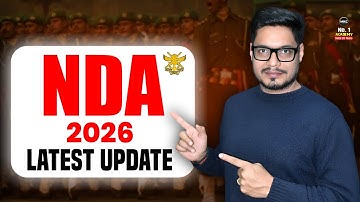 NDA 2026 LATEST UPDATE🚨NDA 1 2026 Notification Details | Age Limit , Syllabus , Exam Date | MKC
