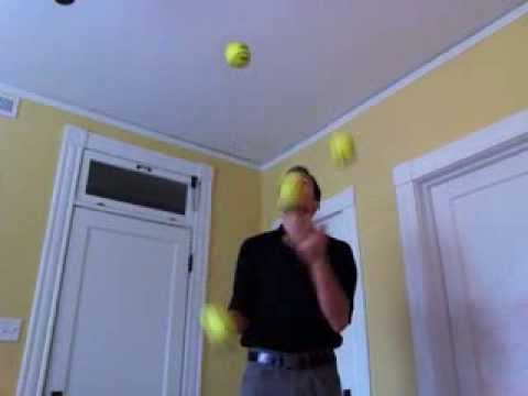 How to Juggle 4 Balls