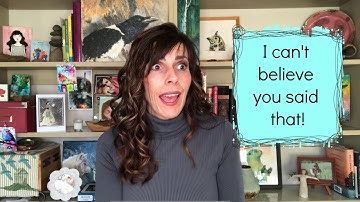 Things you should never say to an artist