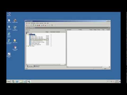 Print Console General Demonstration