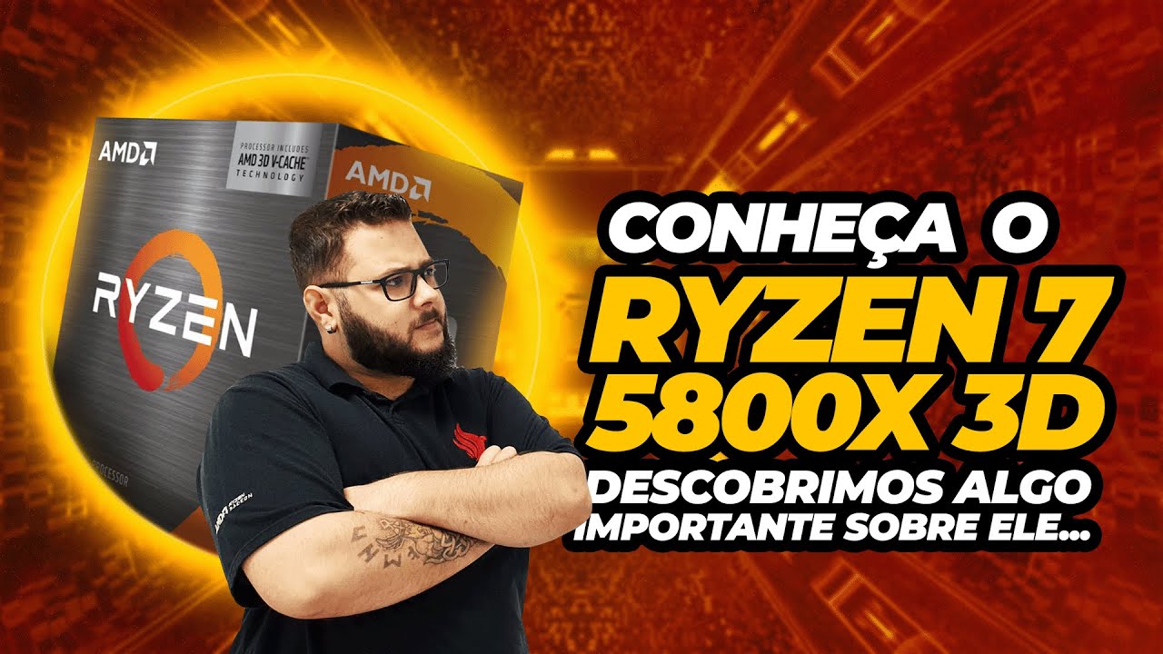 Por que a AMD Bloqueou o Overclock no Ryzen 7 5800X3D? Descobrimos Algo Importante!!!