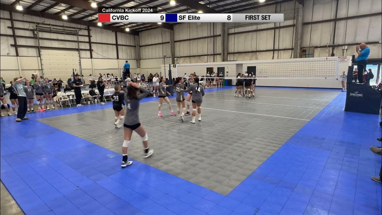 SF Elite 16 Elyssa vs CVBC 16U Gold NCVA California Kickoff 2024
