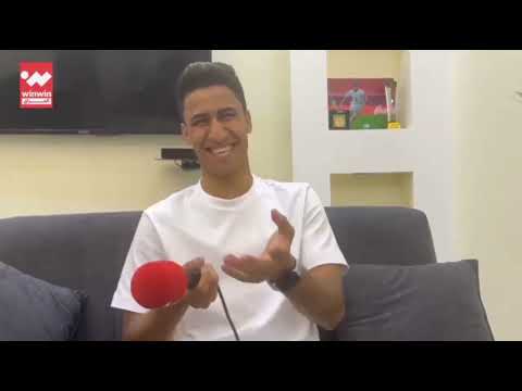 لاعب نادي الشرطة أحمد فرحان في برنامج قبل الفطور