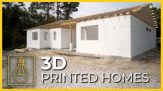 See how a robot is 3D printing affordable homes