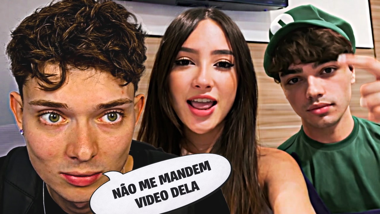KOSKY NÃO QUER VER VIDEOS DA EMILLY FERRER! - KOSKY REAGINDO VIDEOS DO DISCORD
