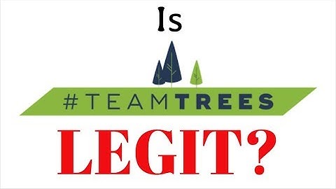 Is #TeamTrees LEGIT? (How does it work?)