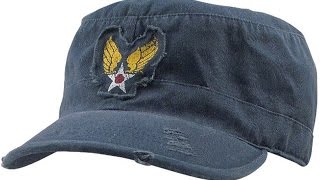 Кепка винтажная Rothco Vintage Fatigue Cap With Winged Star 4549