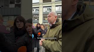 Російський дрон влучив у дитячий садок у Харкові #війнавукраїні #харків #обстріли #шахеди