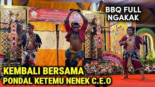 MEREKA BERSATU KEMBALI !! Trio BBQ berhasil mengocok perut penonton di Pura Dalem Desa Adat Buruan