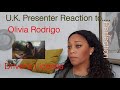 Olivia Rodrigo  Drivers License - U.K. Presenter's Reaction