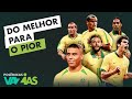 DO MELHOR PARA O PIOR: RONALDO x NEYMAR x R10 x ROMÁRIO x RIVALDO x KAKÁ - Polêmicas Vazias #304