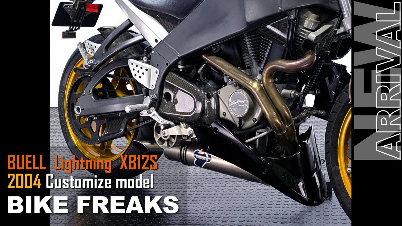 LIGHTNING XB12S/ビューエル 稀有!極上低走行車 テルミチタン 