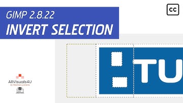 GIMP Tutorial - General #9 - How to invert a selection