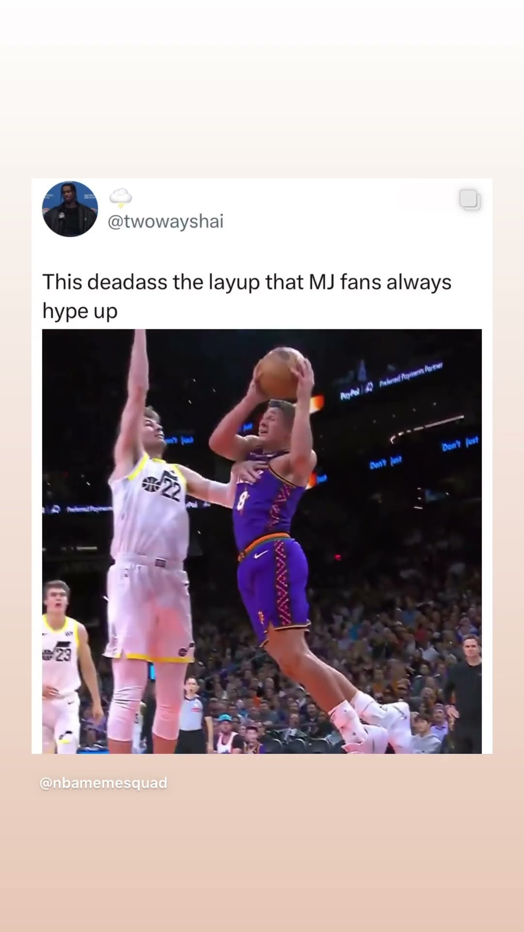 I’ve seen this before #hoodnews #graysonallen #layup #viralvideo #NBA #sports #basketball #how #wtf