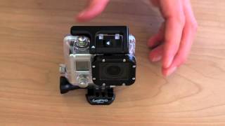 How To Open And Close The Gopro Hero 3 Waterproof Housing