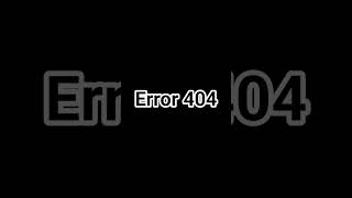error 404