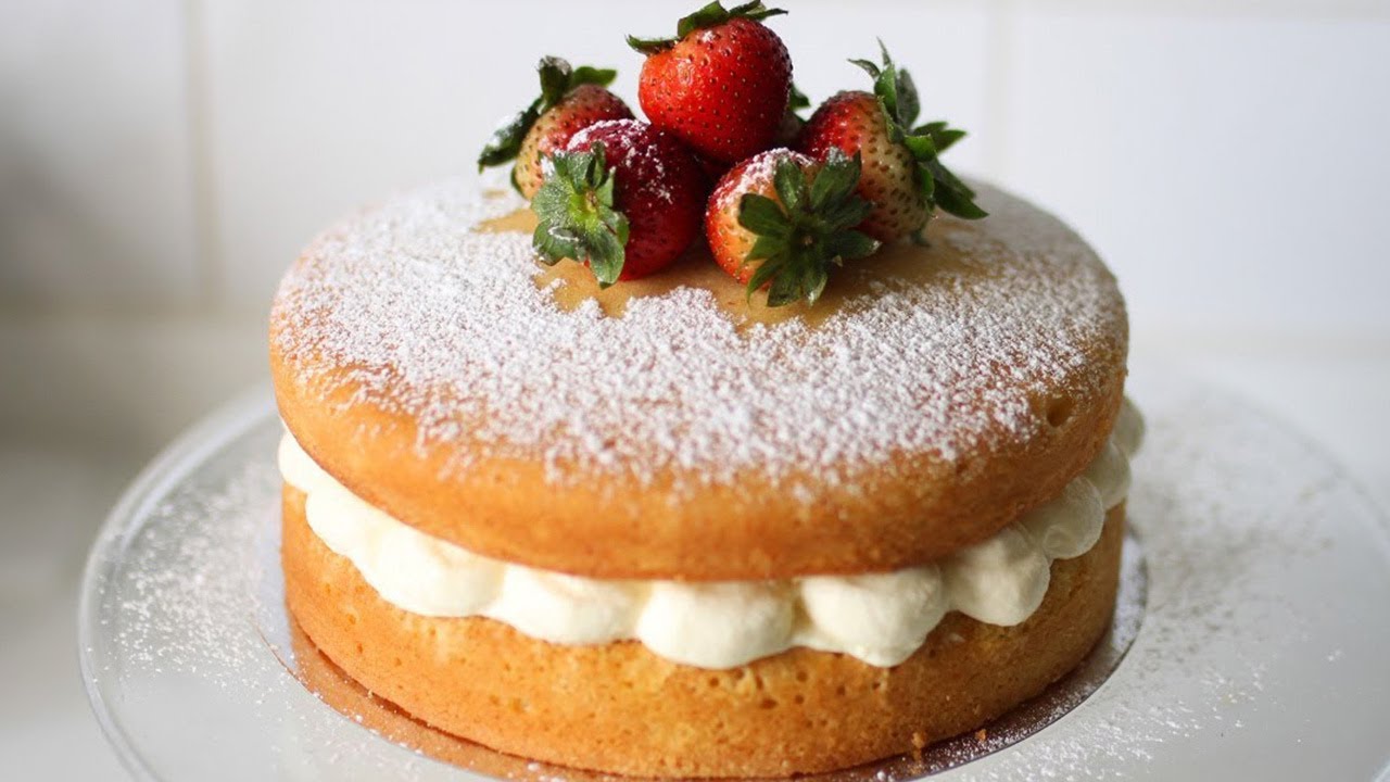 Easy Victoria Sponge Cake Recipe The Home Recipe 