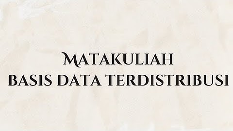 Mudah! Fragmentasi & Replikasi Basis Data Terdistribusi + Praktik SQL
