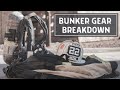 Bunker gear breakdown