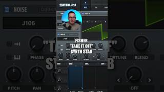 How to: Fisher “Take It Off” Synth Stab in Serum #samsmyers   #sounddesign #shorts