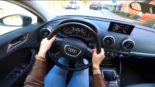 2013 AUDI A3 1,6 TDI ( 77kW) TEST DRIVE (POV)