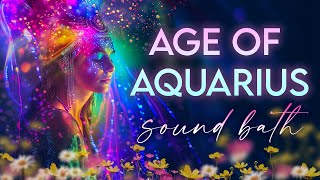 Age of Aquarius Sound Bath - Pluto Retrograde in Aquarius - Sacred Ceremony Embrace Your Uniqueness