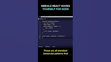 Rebuild React Hooks yourself for Node