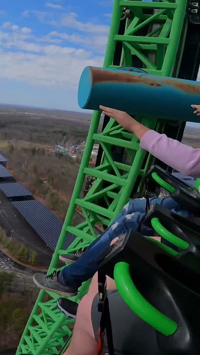 Kingda Ka DUELS Drop Tower!🤯⏬ #shorts #travel #subscribe