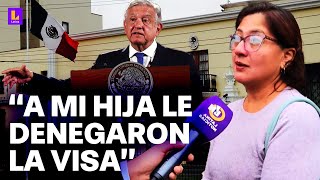 México empieza a pedir visa a peruanos: Ciudadanos en la cola cuentan sus inconvenientes