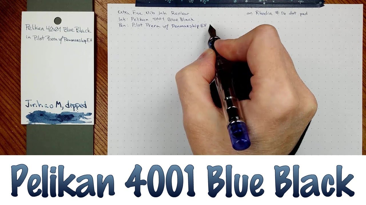 Pelikan 4001 Blue Black 