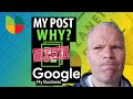 BEFORE YOUR next Google My Business Post...Watch This...