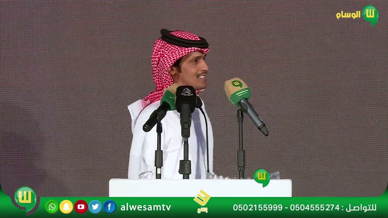 الحلقة الثانية لمسابقة شاعر الإبداع لفن المحاورة- بمحافظة عنيزه