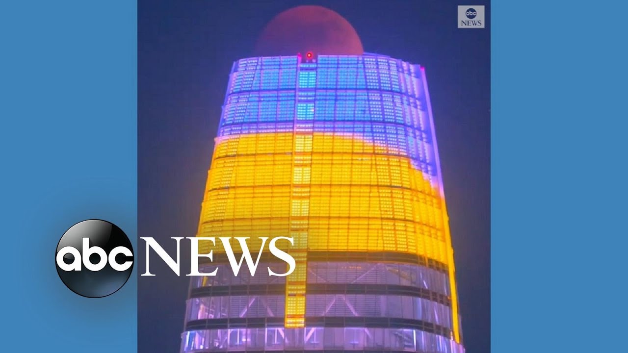 Lunar eclipse moves across San Francisco sky