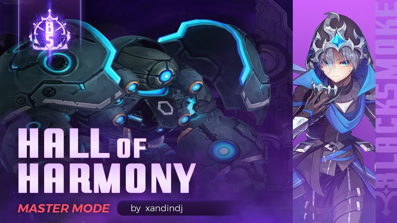 BlackSmoke - Hall of Harmony Master | Solo Lass| By @xandindj-GrandChase-n7x