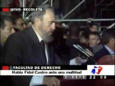 Resultado de imagen para fidel castro buenos aires