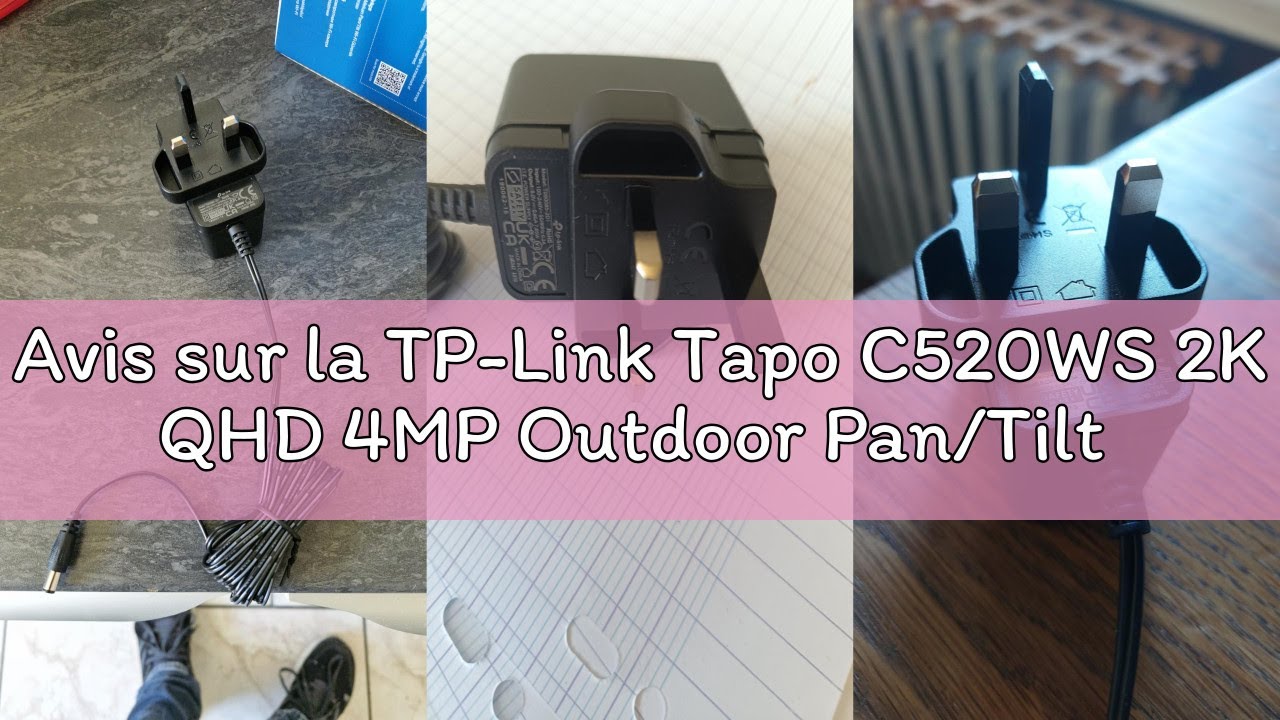 Avis sur la TP-Link Tapo C520WS 2K QHD 4MP Outdoor Pan/Tilt Security Smart Wi-Fi Camera, IP66 Weathe