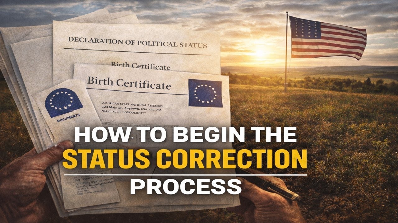 How to Begin the Status Correction Process — Step by Step