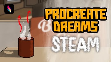 How to: Coffee Steam Animation in Procreate Dreams