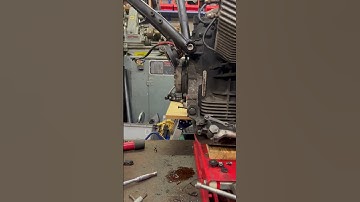 Guzzi V11 Refurb 16. Subframe removal.