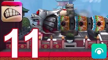 To-Fu Fury - Gameplay Walkthrough Part 11 - The Dragon Kite [Boss] (iOS)