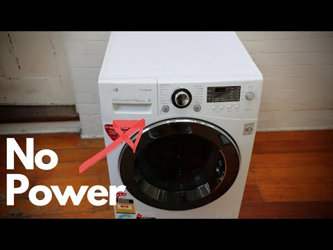 LG Washing Machine No Power $1 Fix