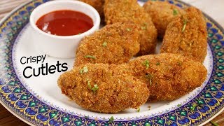 In this video, we will make veg aloo cutlets, is a very popular
evening snack recipe. crispy from out, flavorful inside, bengali style
vegetable cu...