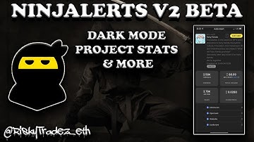*NEW* @Ninjalerts **(NFT SMS PUSH NOTIFICATIONS)** - V2 BETA - FREE ACCT/SUBS - DEMO & ROADMAP PEEK