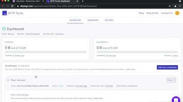 How to add SSH keys to SFTP To Go