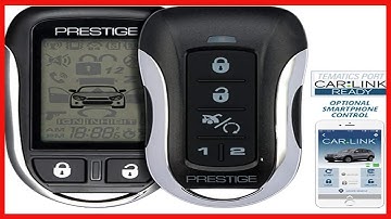 Prestige APS997Z Two-Way LCD Confirming Remote Start & Alarm 1-Mile Range