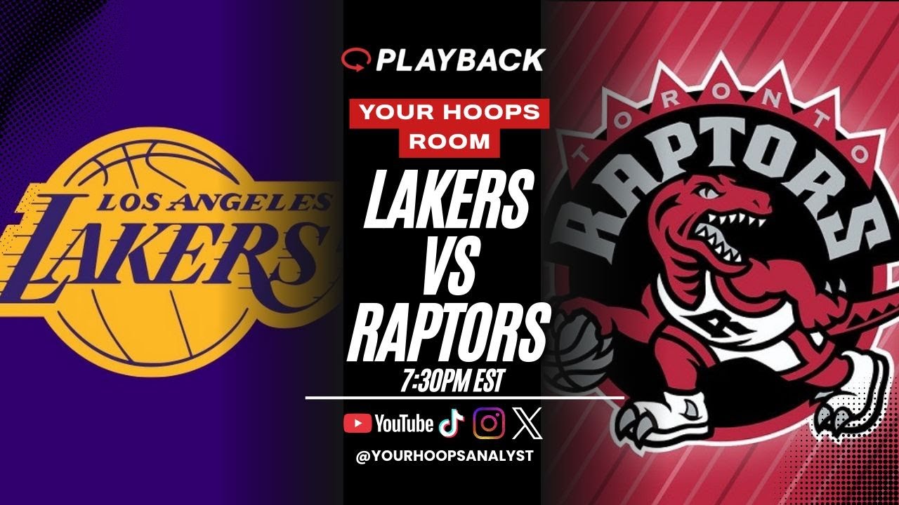 Los Angeles Lakers at Toronto Raptors with YOUR HOOPS ROOM