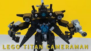 Lego Titan Cameraman (details) #lego #skibiditoilet