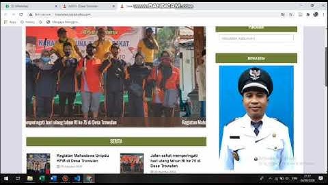 “Pembuatan Website Desa Menggunakan Framework Laravel Untuk Pelayanan Dan Informasi Desa Trowulan”